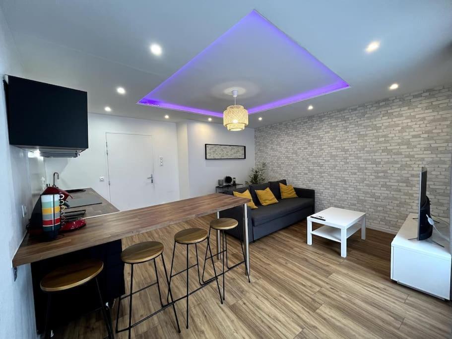 Moderne Appartement - Gare - Centre-Ville Le Mans Esterno foto